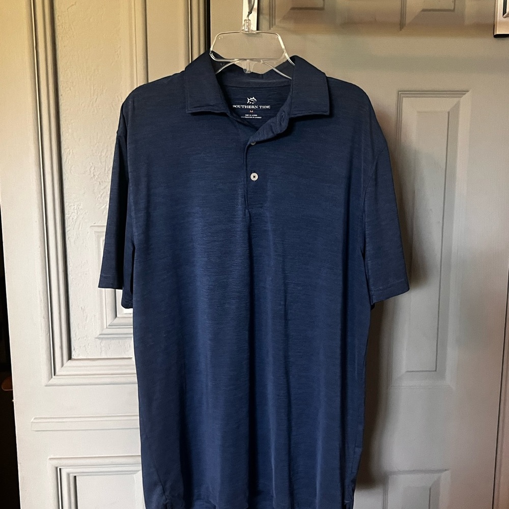 Southern Tide Blue Classic Polo Shirt